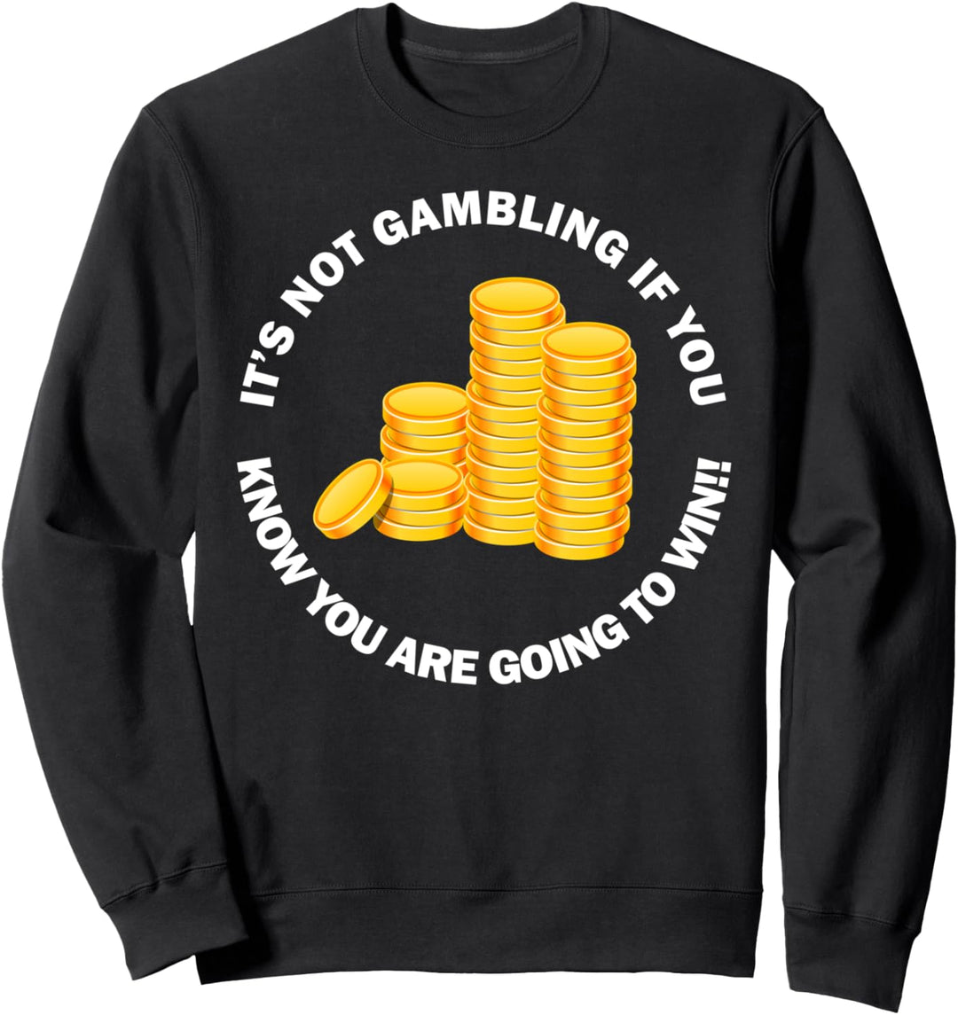 Gambling Memes Horse Racing Betting Casino Gamble Funny Meme Sweatshirt