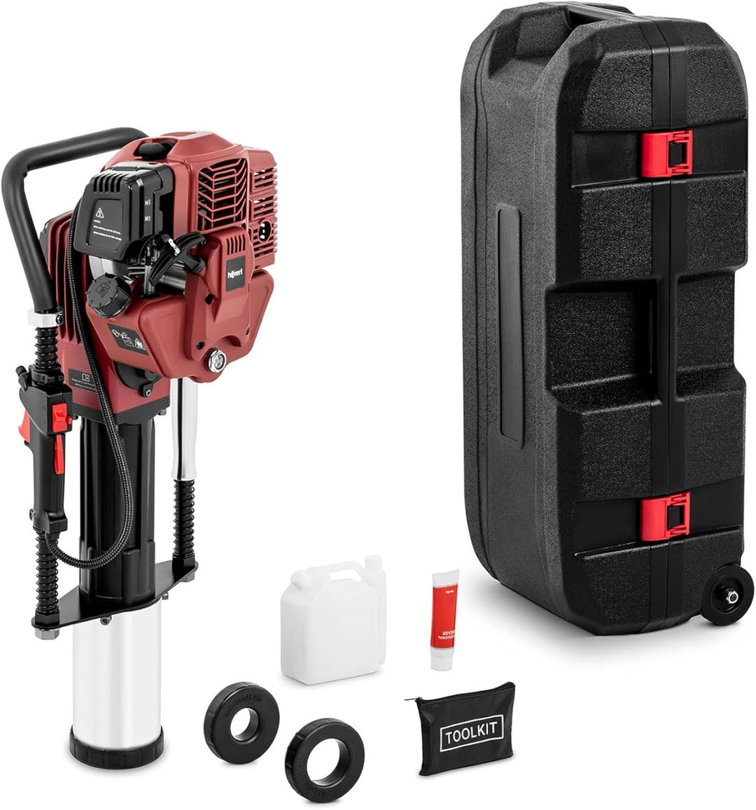 Hillvert HT-PILOT-1500 Motor Pfahlramme 1.500 W 9.000 U/min 2,5 Nm Benzin Pfahlramme