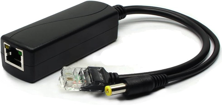 ANVISION 4er Pack Active 12V PoE Splitter, 10/100 Mbps, IEEE 802.3af konform, DC 12V Ausgang für IP