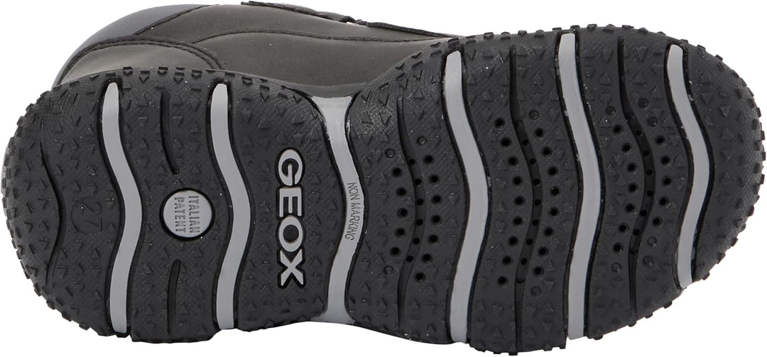 Geox Jungen B Baltic Boy B Abx ASneaker 25 EU Schwarz, 25 EU Schwarz