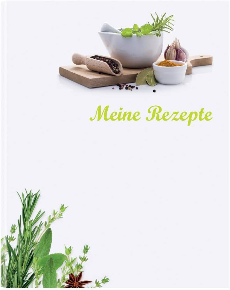 PRICARO Rezeptordner mit Rezeptblock "Gewürze", A5