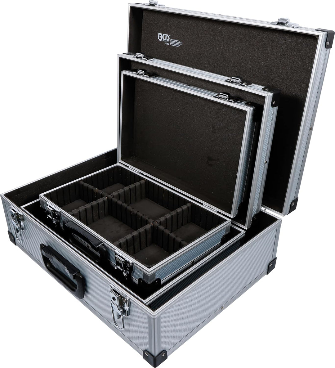 BGS 3307 | Aluminiumkoffer-Satz | 3-tlg.