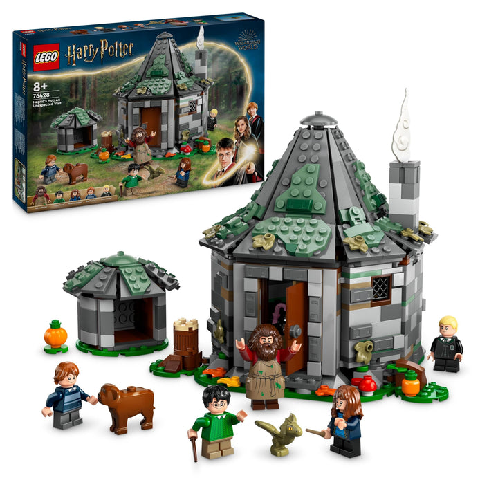 Lego Harry Potter Hagrids Hütte: EIN unerwarteter Besuch Set mit 5 Mini-Figuren und 2 Tierfiguren, G