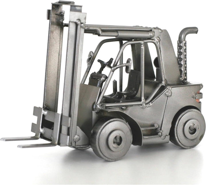 metalman24 Schraubenmännchen Gabelstapler I Handarbeit I Geschenkidee I Metallfigur I Metallmännchen