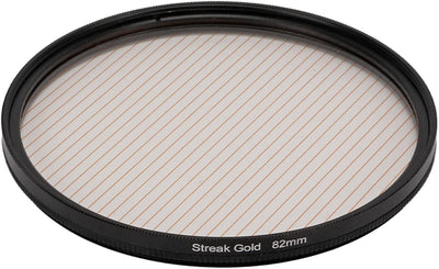Annadue 82 Mm Blau/Golden Streak Anamorphic Effect Filter, Special Cinematic Effects Filter Optische