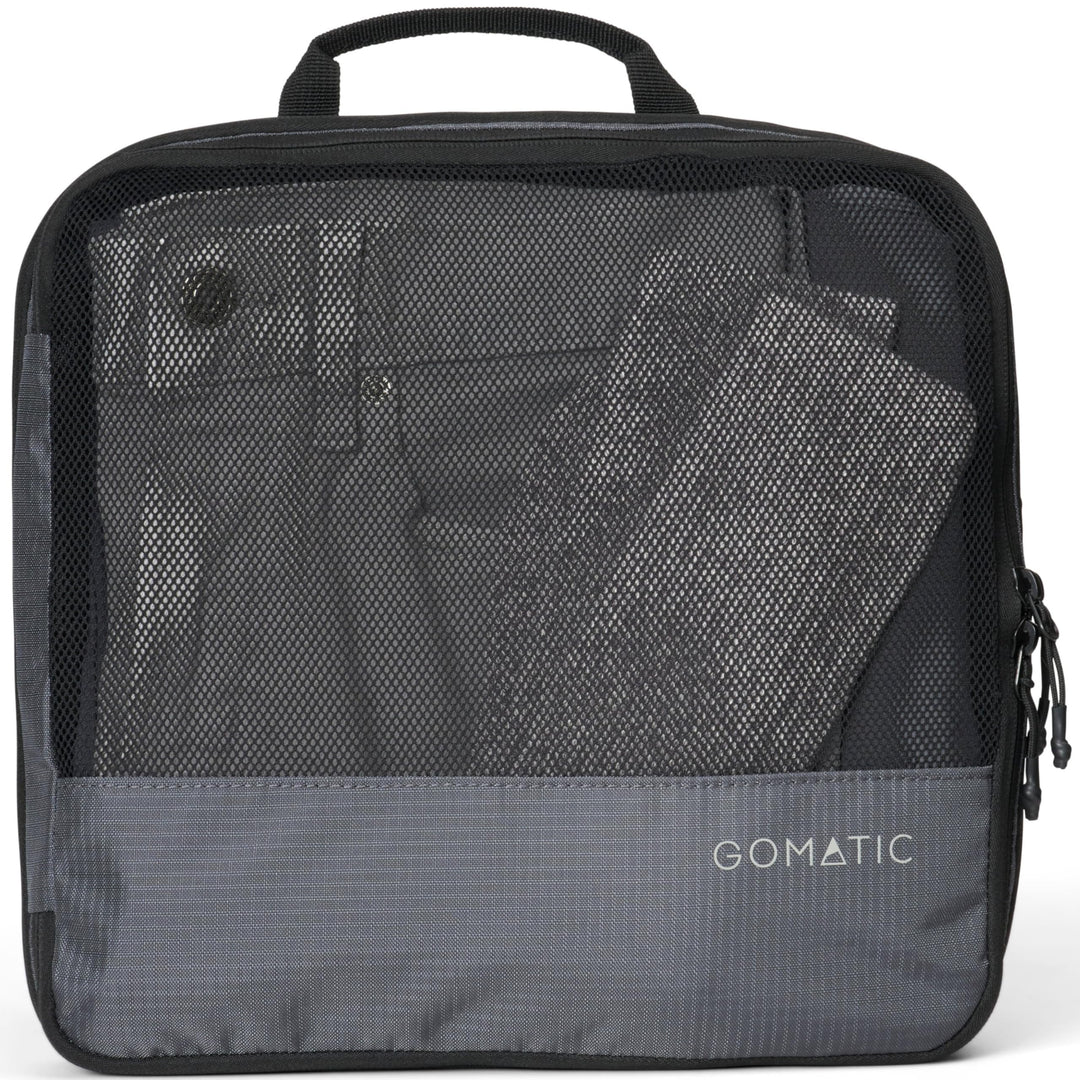 Gomatic Packing Cubes Kompressions-Gepäck-Organizer für Handgepäck, Koffer, Reisetaschen, Gross - Gr