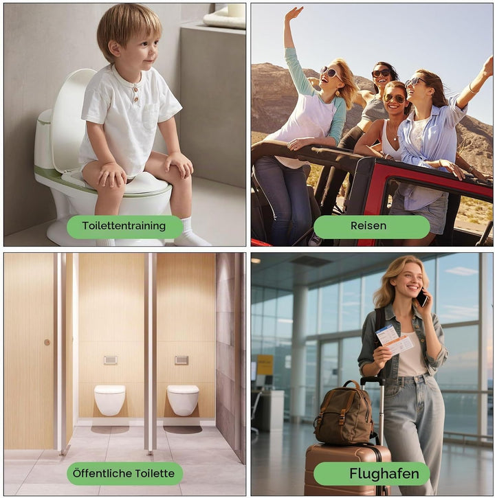 Toilettenauflage 40 Stück Einweg Toilettensitzbezug Vliesmaterial Einweg Toiletten Sitzbezug Rutschf