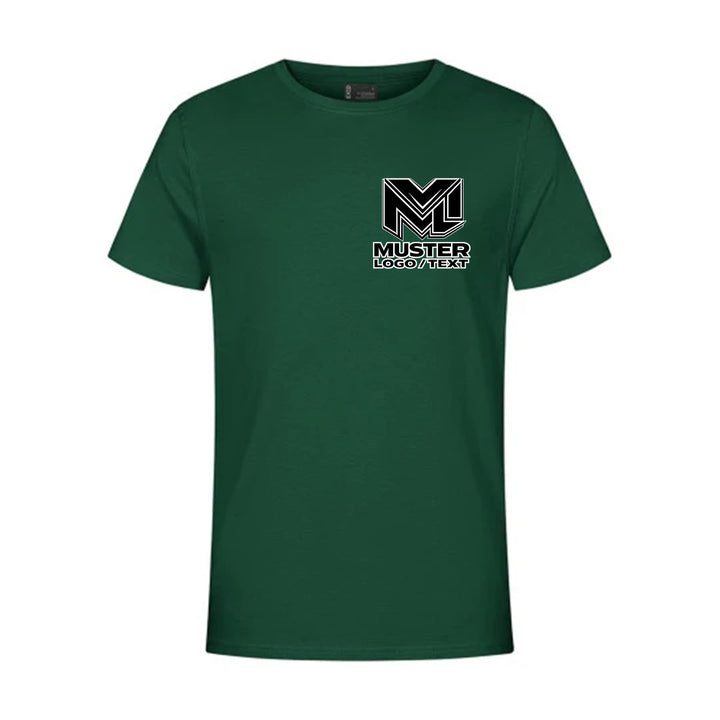 Herren Strapazierfähiges Workwear T-Shirt personalisierbar mit Logo oder Text | 60% Baumwolle 40% Po