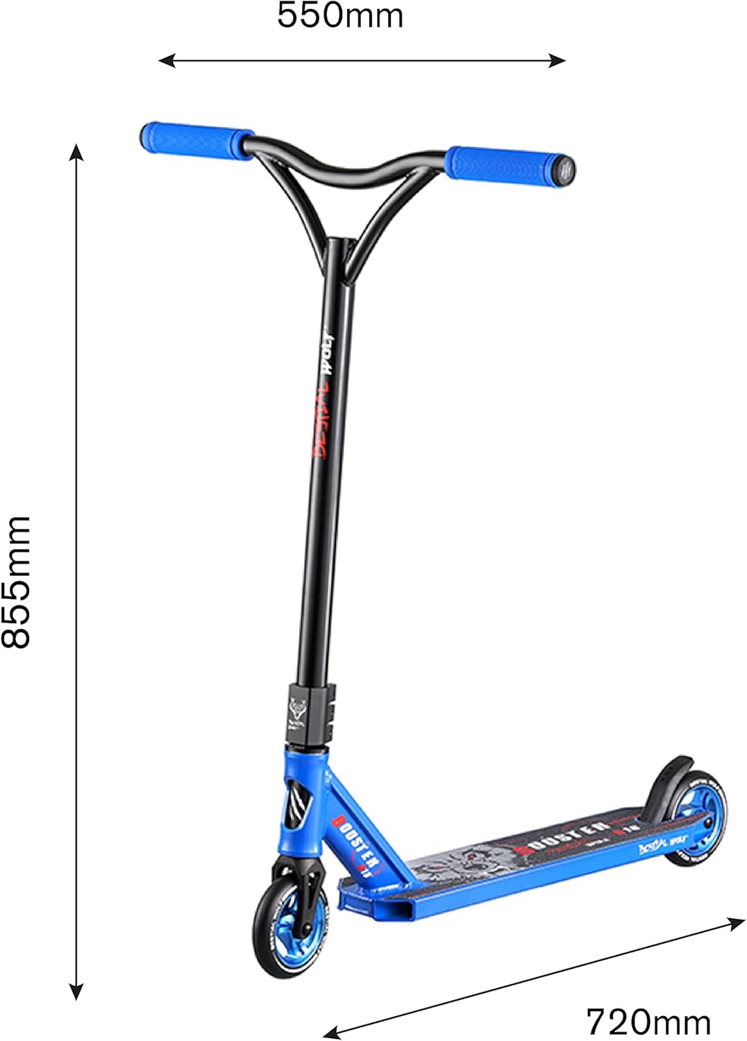 Bestial Wolf | Booster B18 | Stunt-Scooter | Roller-Freestyle | Stunt Scooter | Top-Stunt-Scooter |