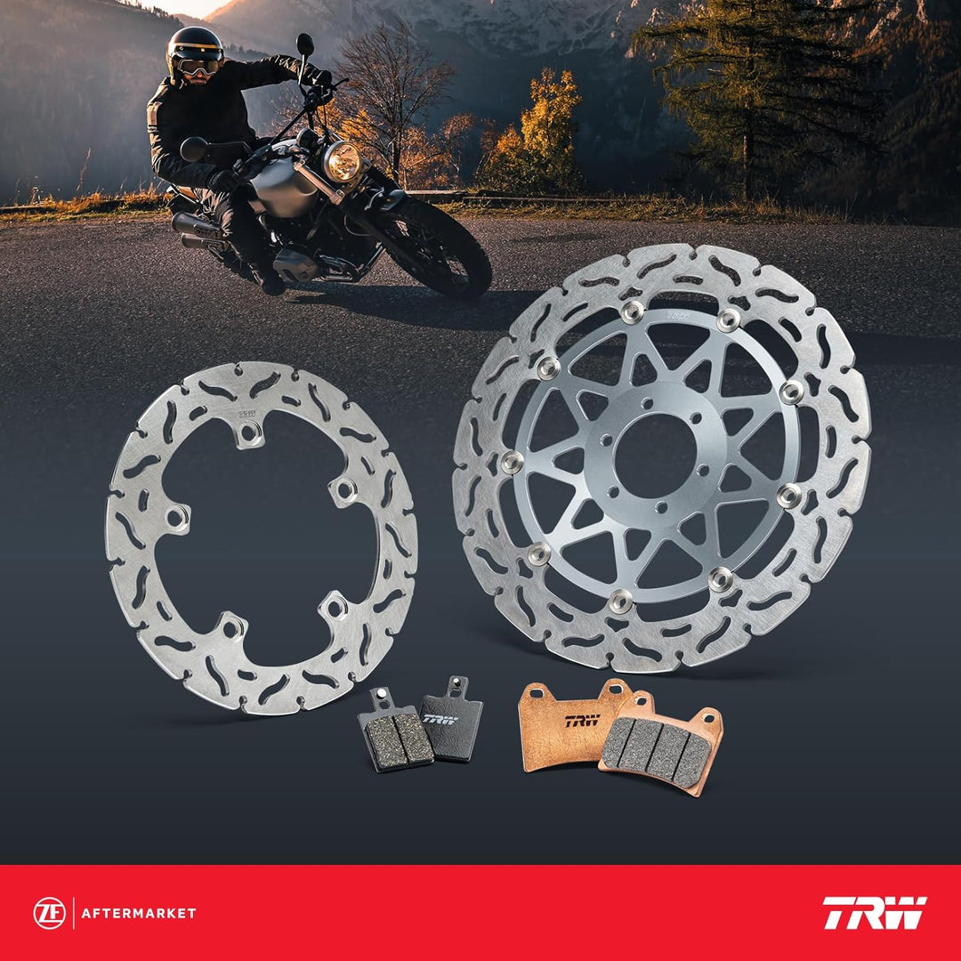 TRW Automotive AfterMarket MST247RAC Motorrad-Bremsscheibe, starr