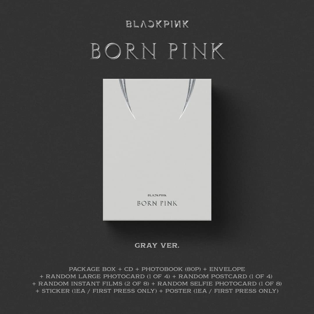 BORN PINK (Standard set Version C / GRAY), Audio-CD