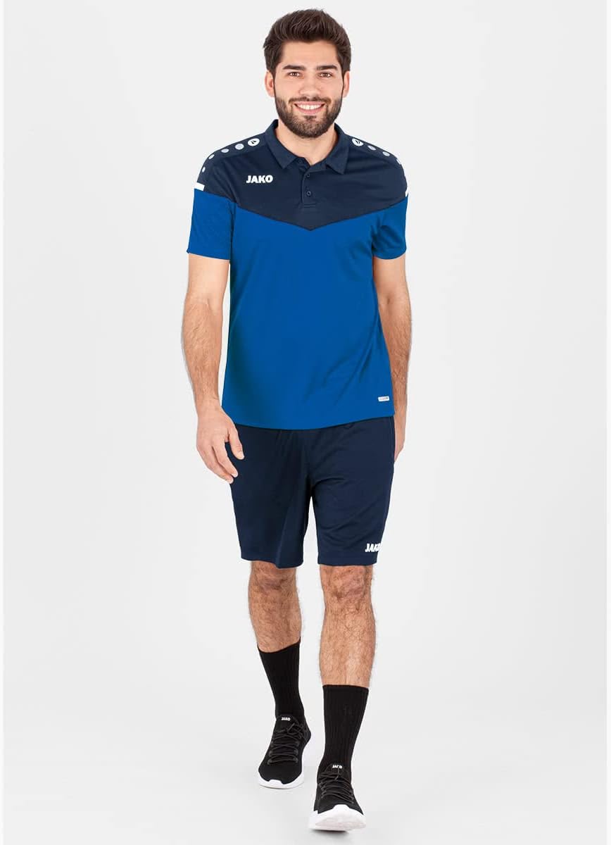 JAKO Champ 2.0 Poloshirt Unisex 164 Royal/Marine, 164 Royal/Marine