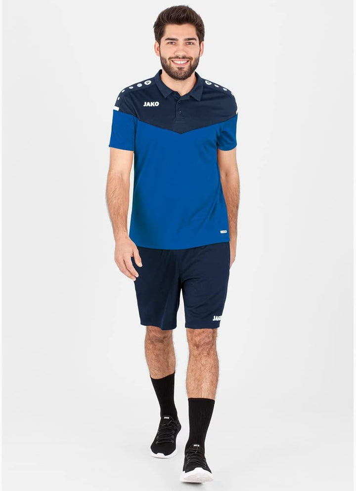 JAKO Champ 2.0 Poloshirt Unisex 164 Royal/Marine, 164 Royal/Marine