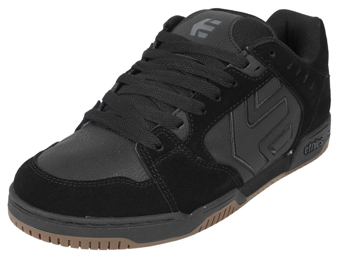 Etnies Herren Faze Low Top Puff Skateschuh 40 EU Black Black Gum, 40 EU Black Black Gum