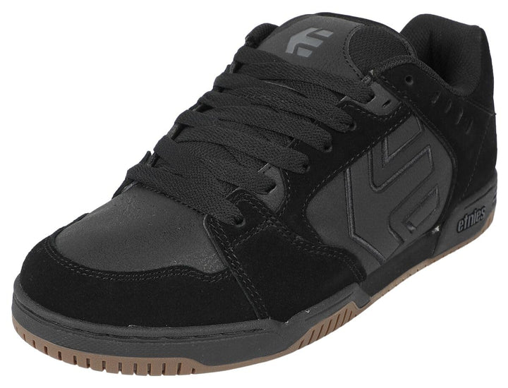 Etnies Herren Faze Low Top Puff Skateschuh 40 EU Black Black Gum, 40 EU Black Black Gum