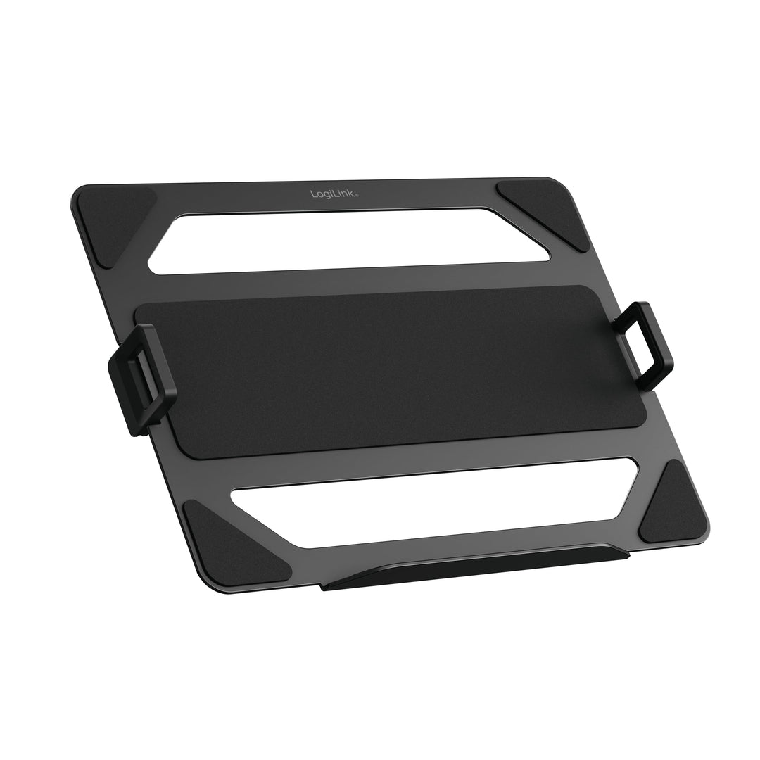 LogiLink BP0203 - Laptop Halterung für Monitorarme, passend für Geräte von 11,6–17,3", max. 9 kg