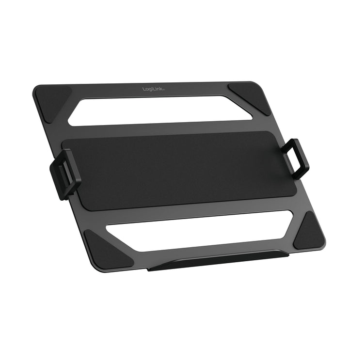 LogiLink BP0203 - Laptop Halterung für Monitorarme, passend für Geräte von 11,6–17,3", max. 9 kg