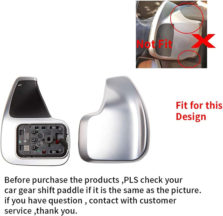 HIBEYO Lenkrad Schaltpaddel Verlängerung Schaltwippen für BME 3er F30 F31 F34 5er F10 F11 1er F20 F2