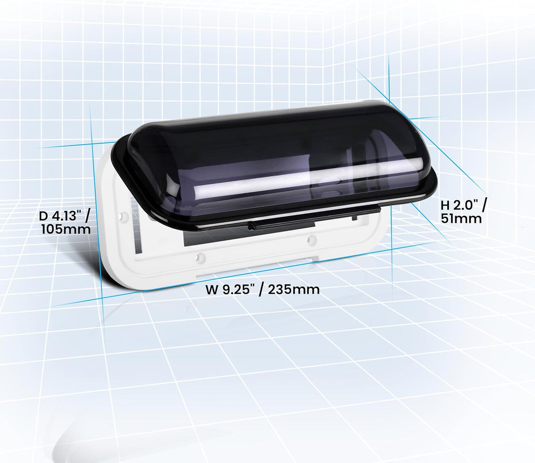 Boss Audio Systems 153-MRC5 Radio-Schutzhülle Schwarz/Weiss Marine Radioblende, Schwarz/Weiss Marine