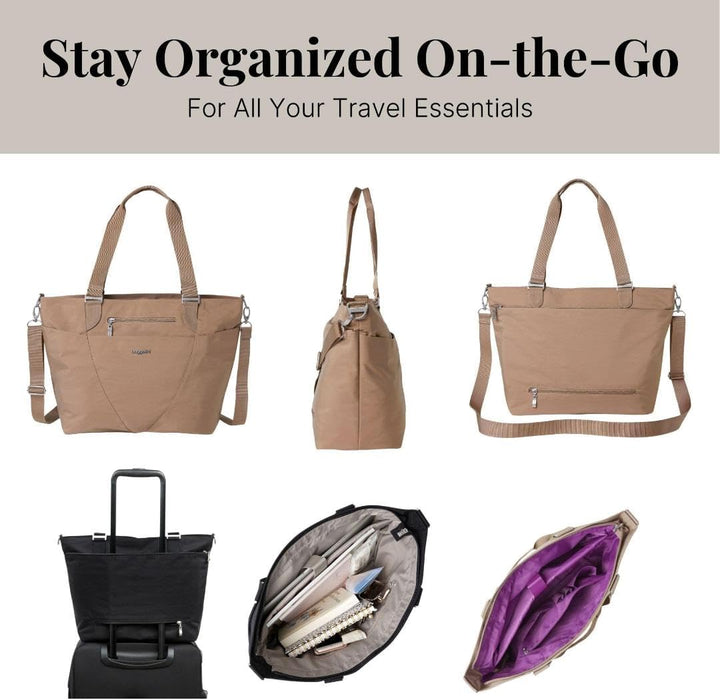 Baggallini Unisex-Erwachsene Tote Avenue Tragetasche – leicht, wasserabweisend, Handgepäcktasche mit