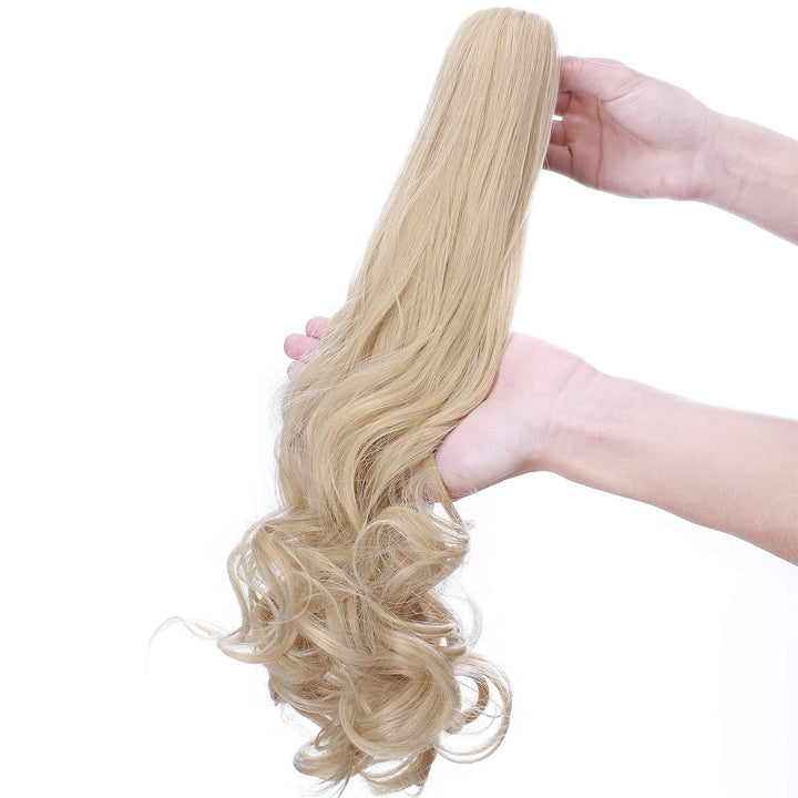 SEGO Ponytail Extension Pferdeschwanz Zopf mit Klammer Haarteil Haarverlängerung Hair Piece Haar Hit