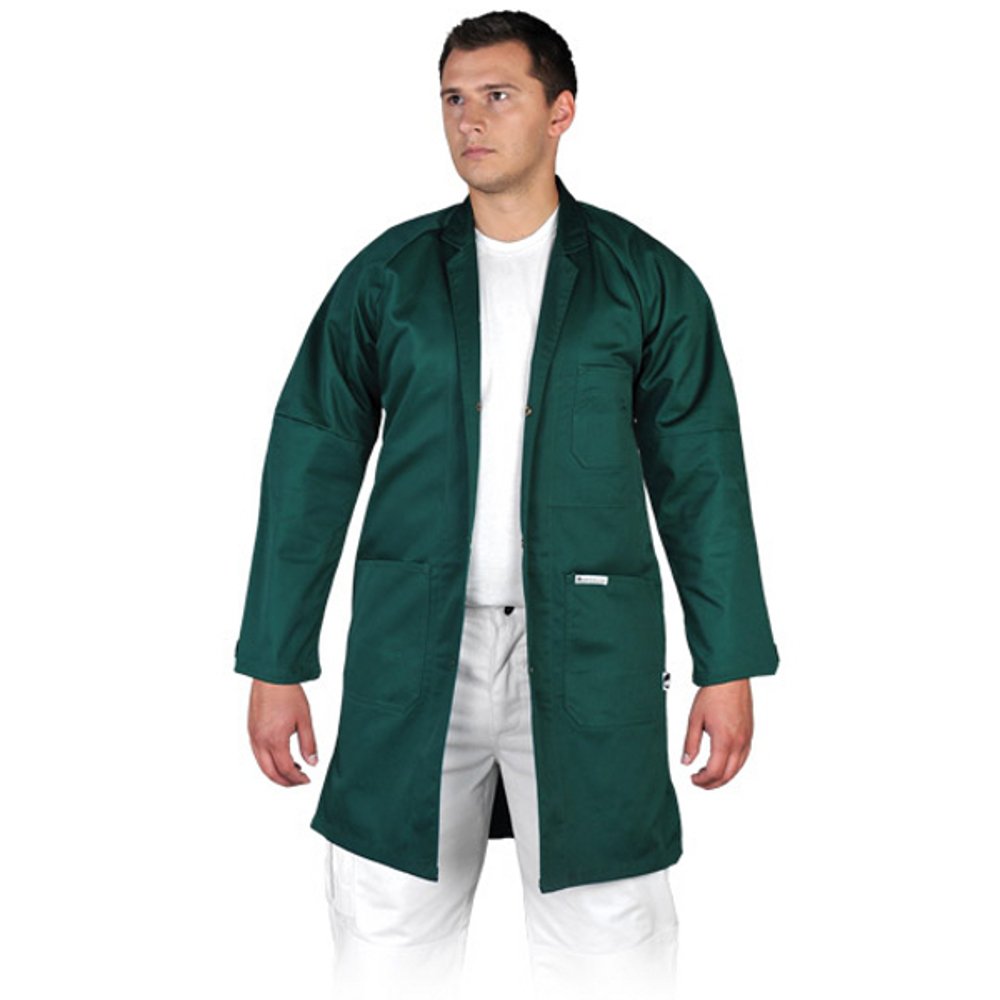 Quality Tunic coats Berufskittel Arztkittel Laborkittel Berufsmantel M Grün, M Grün