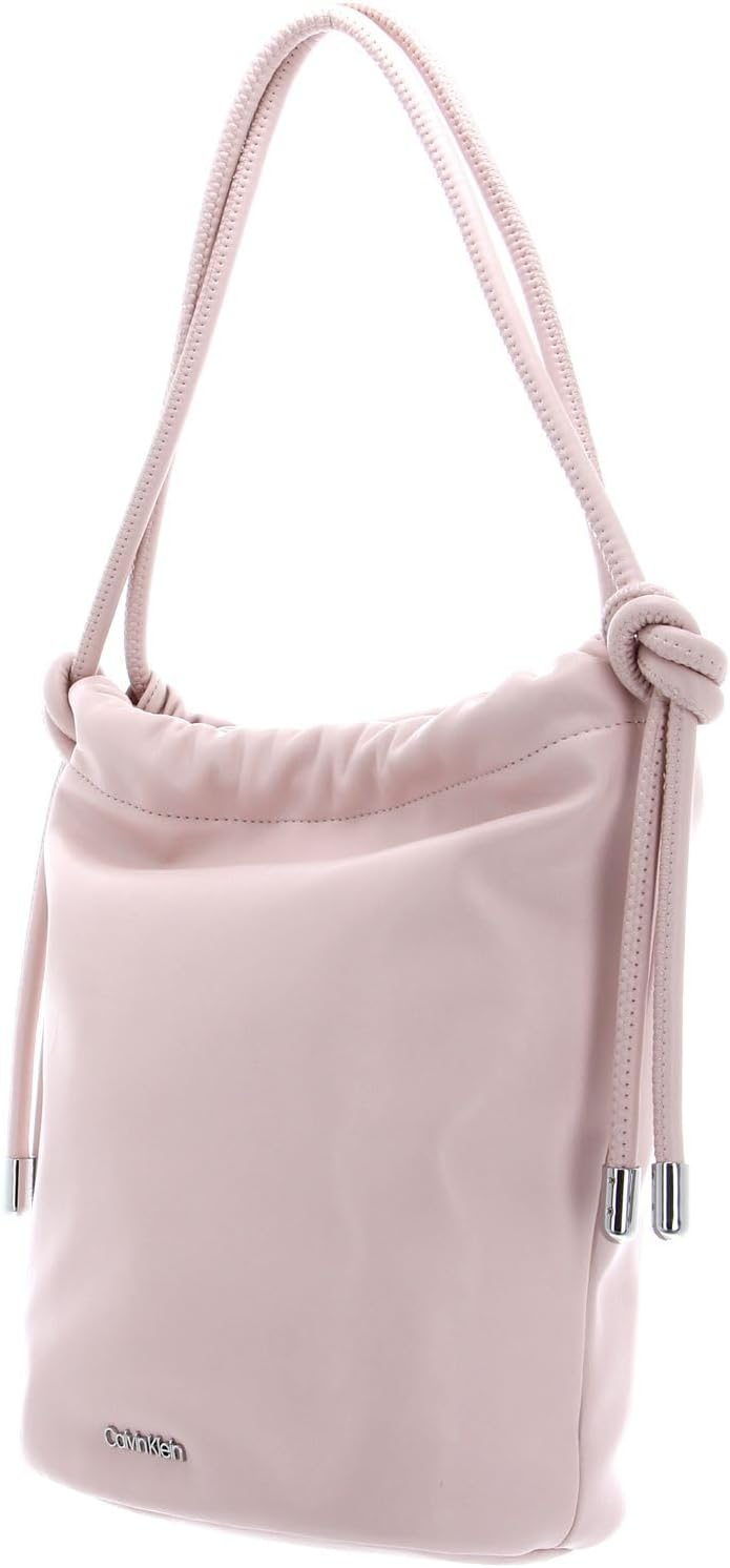 Calvin Klein Roped Bucket Bag Spring Rose