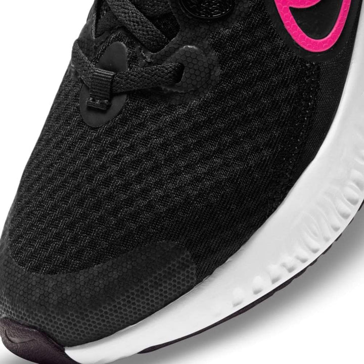Nike Renew Run 2 (GS), Laufschuhe Unisex-Kinder 36.5 EU Black Hyper Pink Dark Smoke Grey Smoke Grey