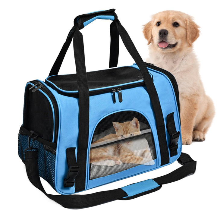 Kleine Hundetragetasche, Katzen-Reisetasche, tragbare Haustier-Tragetasche, atmungsaktive Haustier-T