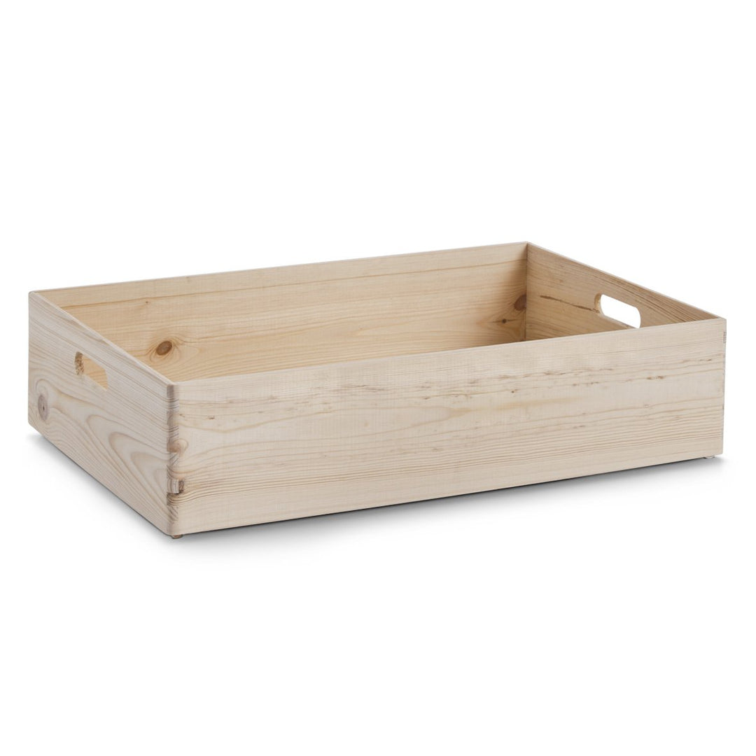 Zeller 13146 Allzweckkiste, Nadelholz, ca. 60 x 40 x 15 cm, Sonstige, 60 x 40 x 15 cm
