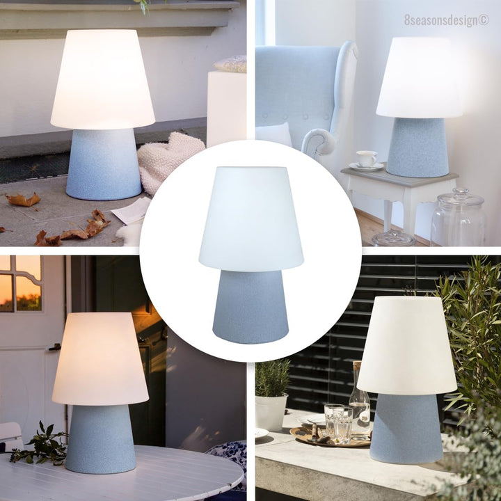 Light Life Leuchtobjekt Lampe "Stone" 60 cm (Solar) Indoor & Outdoor, Stone