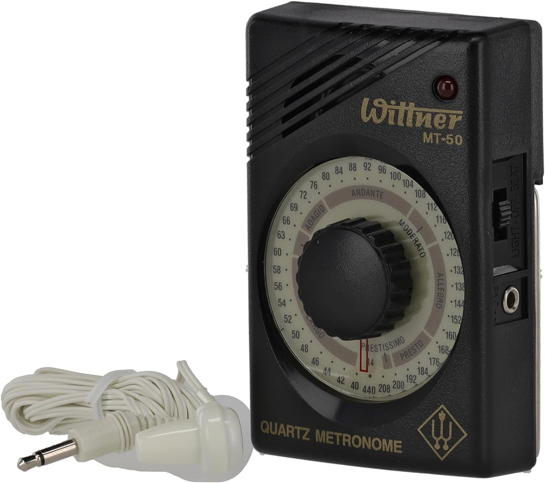 Wittner Metronom 865061 MT-50 schwarz MT-50 Single, MT-50 Single