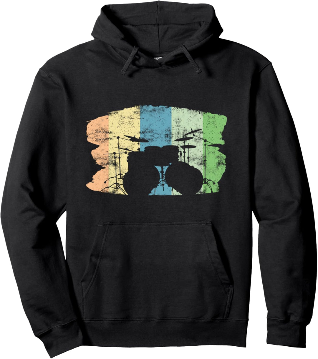 Schlagzeuger Drummer Musik Schlagzeug Pullover Hoodie