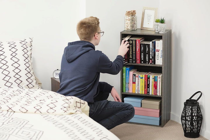 Iris Ohyama, Aufbewahrungsmöbel, Bücherregal, 3 feste Regale, Design, Multifunktional, Büro, Eingang