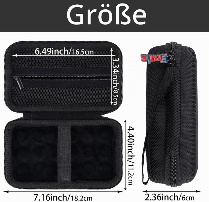 Khanka Hartschalenetui für Handheld-Spielkonsole RG Cube, Aufbewahrungs- und Tragetasche für 3,95-Zo