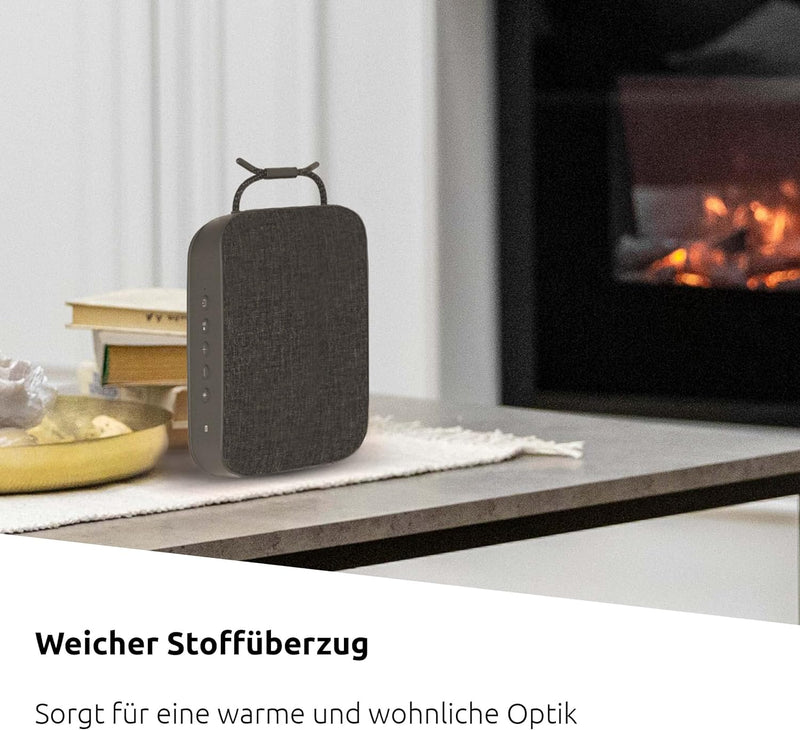 TechniSat BLUSPEAKER TWS XL - Portabler Bluetooth-Lautsprecher (mit True Wireless Stereo, Freisprech