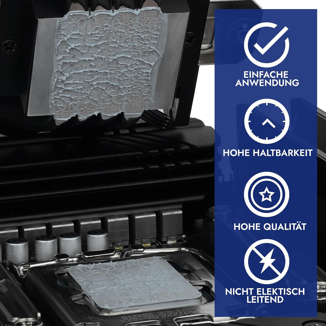 Polartherm X-8 by Thermal Grizzly - 40 Gramm CPU Wärmeleitpaste für CPU & GPU - Hohe Wärmeleitfähigk