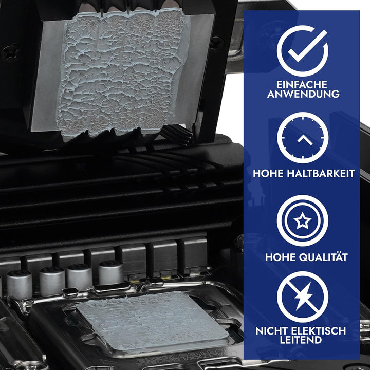 Polartherm X-8 by Thermal Grizzly - 40 Gramm CPU Wärmeleitpaste für CPU & GPU - Hohe Wärmeleitfähigk