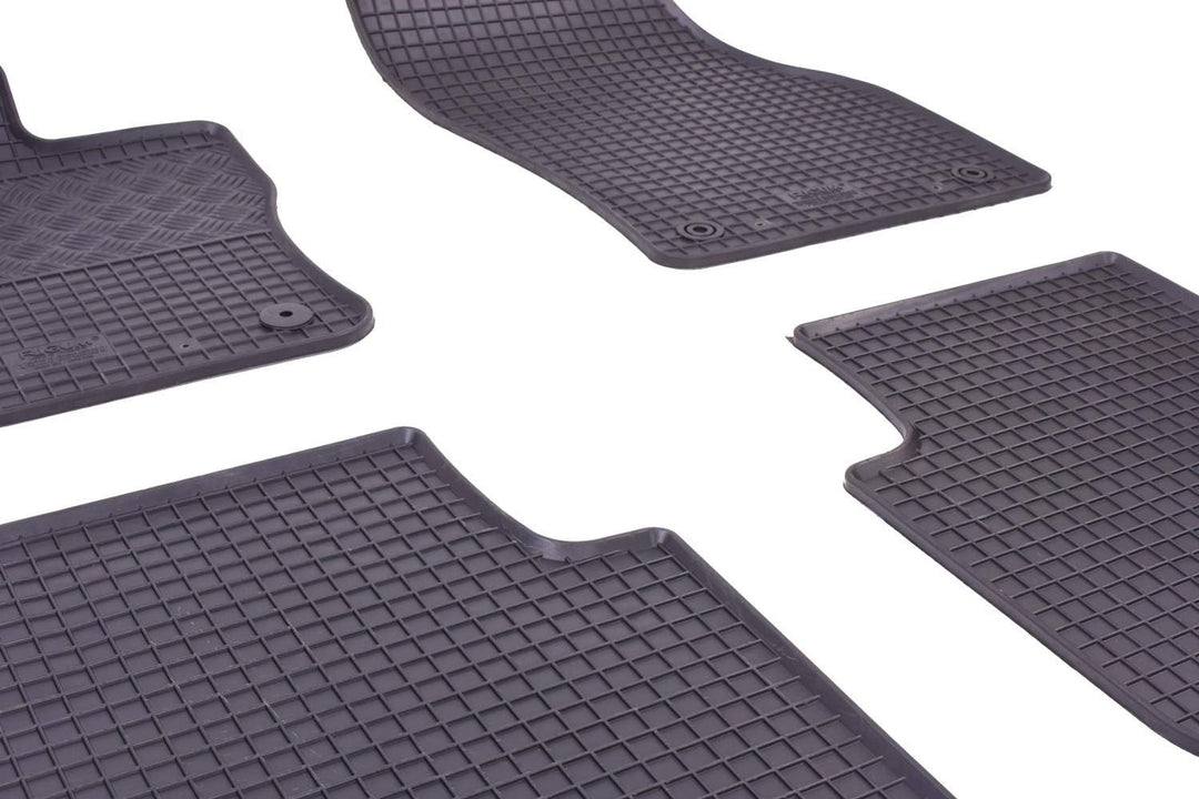 Passgenaue Kofferraumwanne und Gummifussmatten geeignet für Seat Tarraco ab 2018 + Gurtschoner