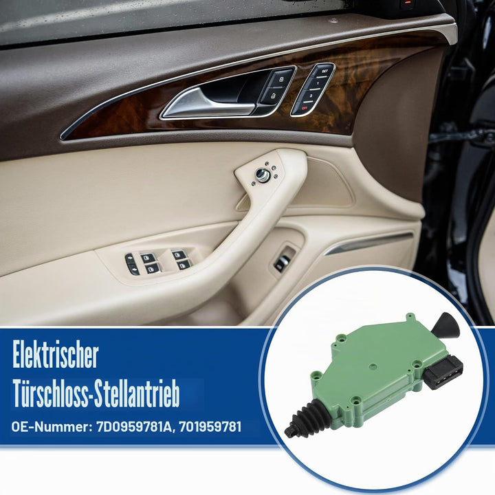 Stellmotor Zentralverriegelung Türschloss Stellmotor ZV 4-Polig Ersatz für Transporter T2 T3 Minibus