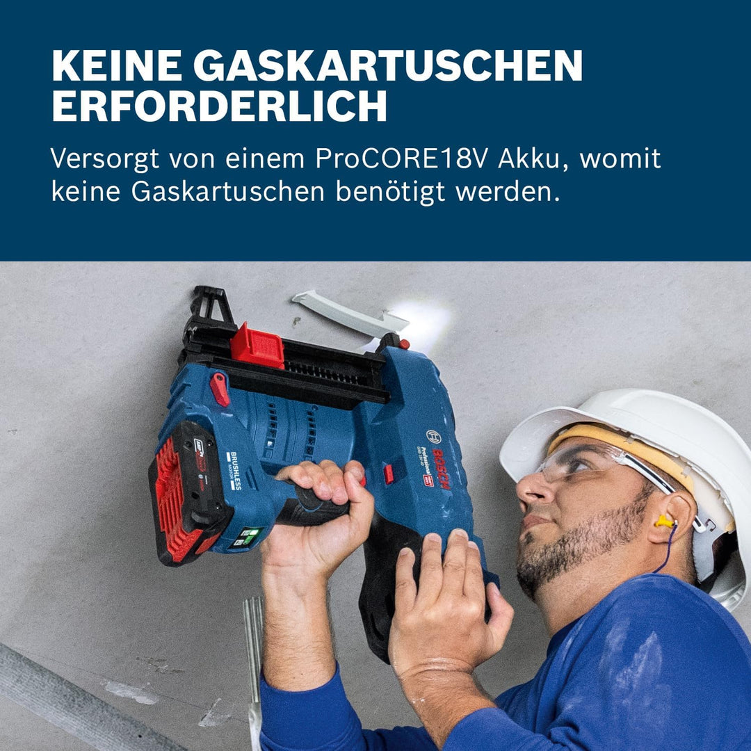 Bosch Professional 18V System Akku Betonnagler GNB 18V-40 (inkl. 2x Akku ProCORE 4.0Ah, Ladegerät GA