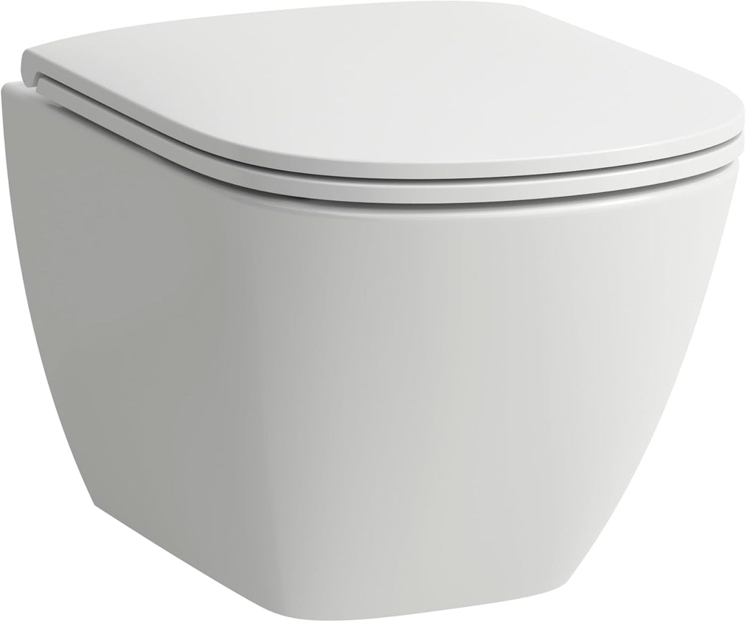 Laufen Lua Wand-WC Advanced compact, 490x360x345mm, H820083, Farbe: Weiss