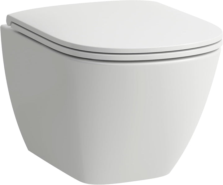 Laufen Lua Wand-WC Advanced compact, 490x360x345mm, H820083, Farbe: Weiss
