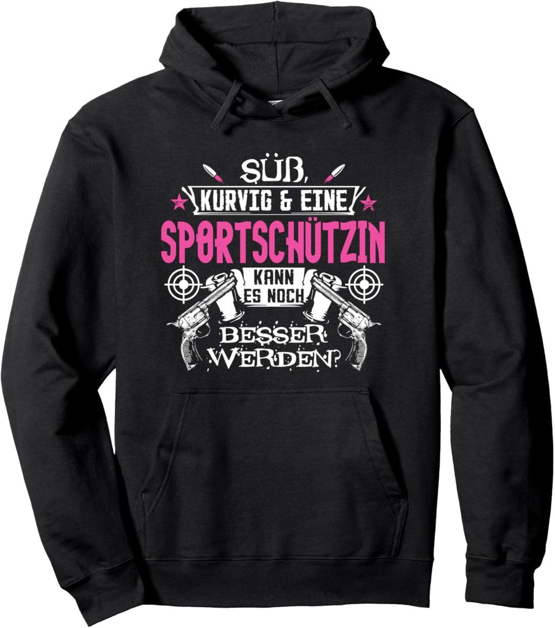Schützenverein Sportschützin Sportschütze Sportschiessen Pullover Hoodie