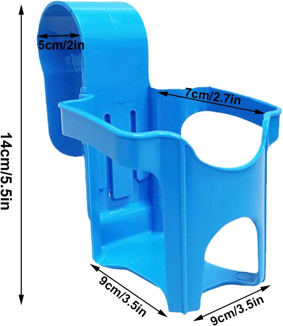 2 Stück Pool Getränkehalter | Wasserbecher Hängehalter | Whirlpools Getränkehalter aus Kunststoff |