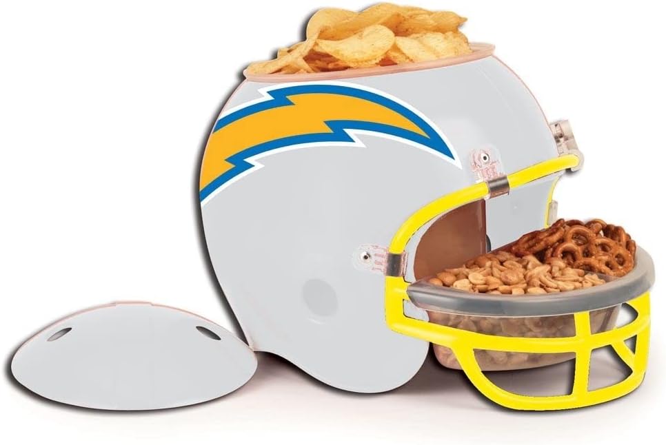 WinCraft NFL Helm mit Schalen für Knabbereien und Snacks marineblau, marineblau