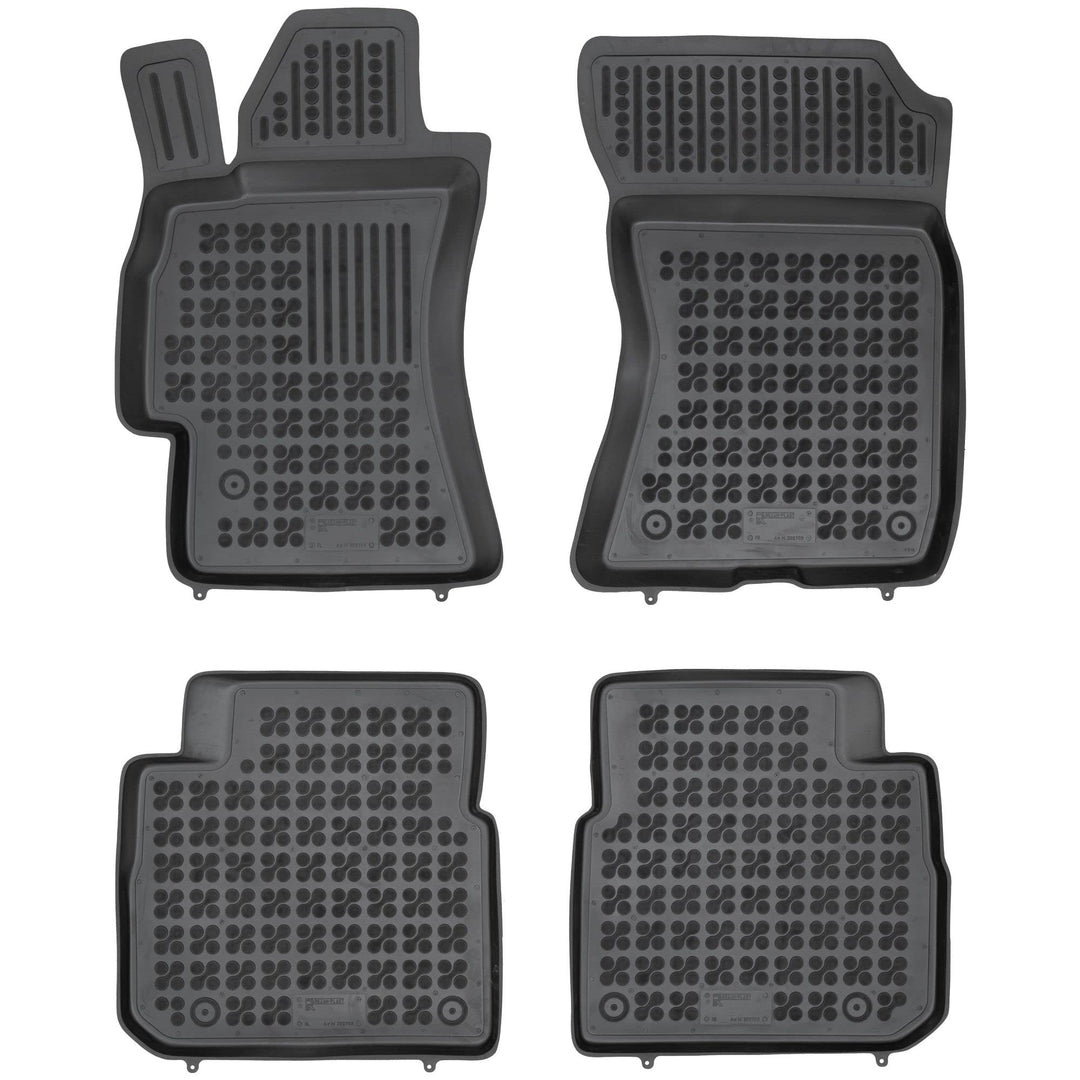 MOTOS Gummimatten Auto Fussmatte passt für Subaru Outback III 2003-2009 Verbessern Sie Ihren Reiseko