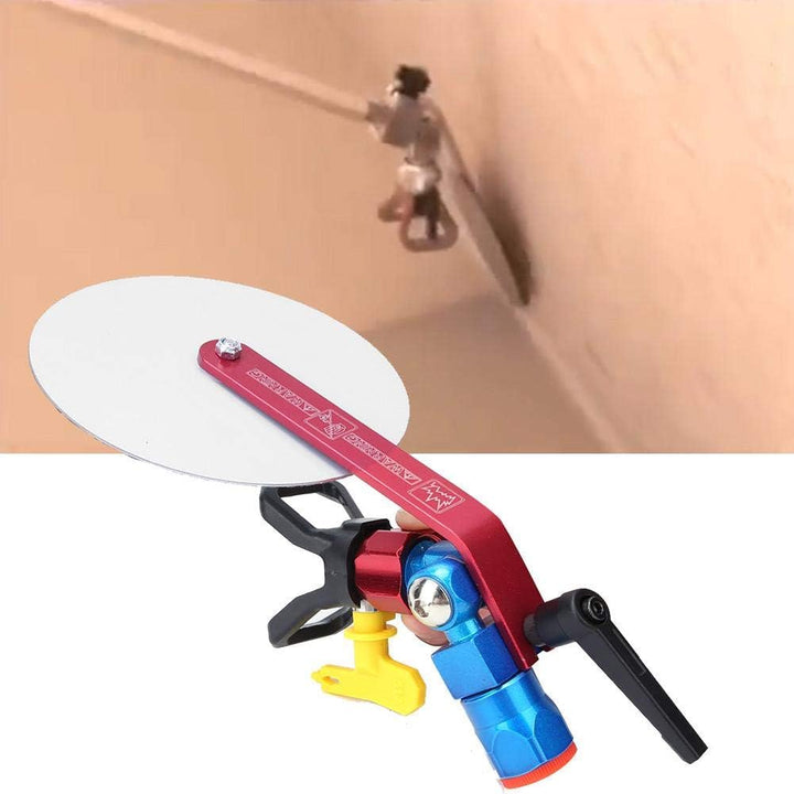 Spray Guide Zubehörwerkzeug Universal Paint Baffle Einstellbare Spritzführung mit G7/8-Zoll-Anschlus