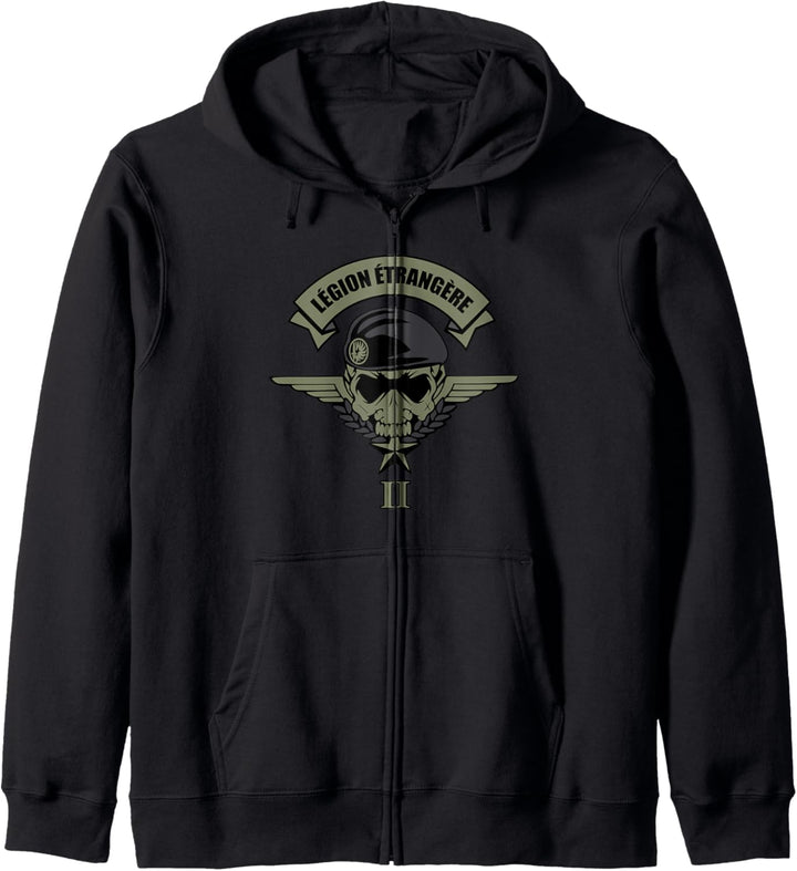 Legion Etrangere 2 Rep (Foreign Legion) Kapuzenjacke