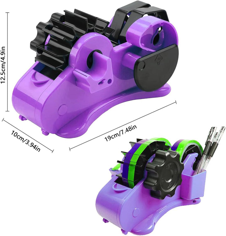 Klebestreifen Abroller,35mm Tischabroller für Klebeband,Paketklebeband Abroller,Paketband Abrollgerä